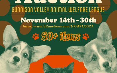 GFALL 2025 Auction- Meow, Bark, & Bid